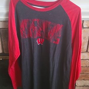 Wisconsin badger long sleeve shirt